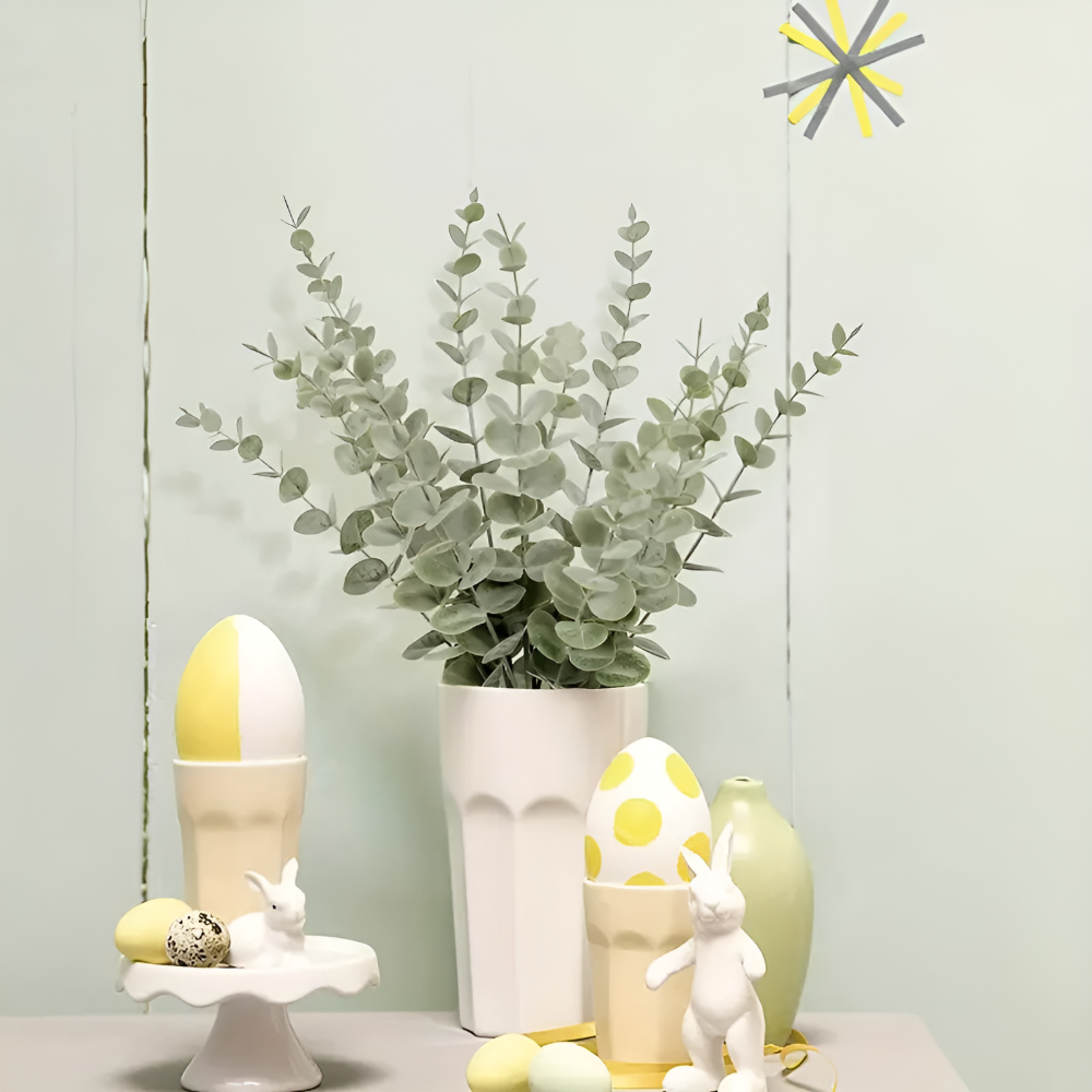 Verdant Elegance Faux Eucalyptus Set | 24 Stems