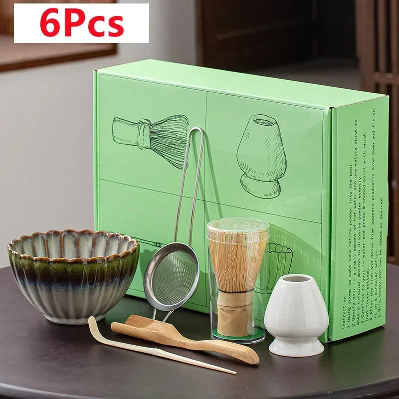HarmonyBowl | Japanisches Matcha-Schalen-Set