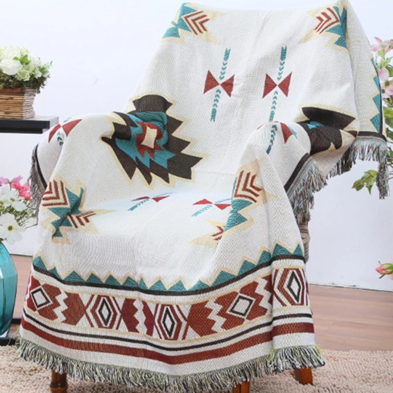 Vielseitige Decke im Bohemian Stil