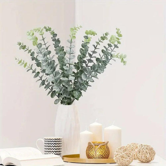 Verdant Elegance Faux Eucalyptus Set | 24 Stems