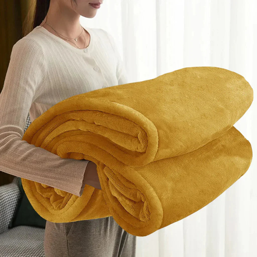 Kuschelige Fleece-Decke für alle Jahreszeiten