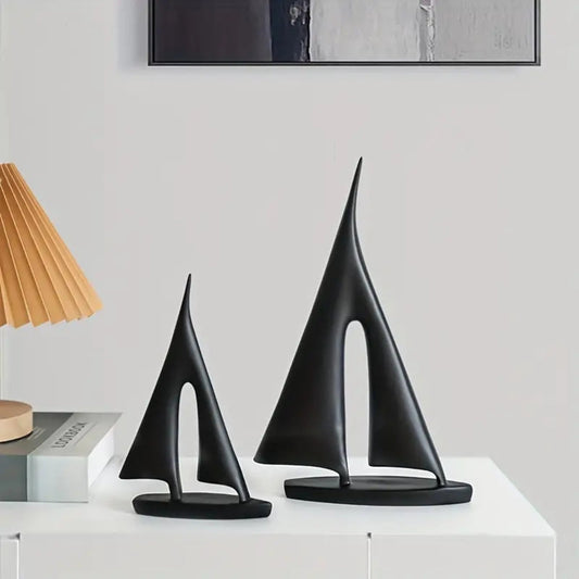 NordicSail | Minimalistische Segelboot-Tischdekoration