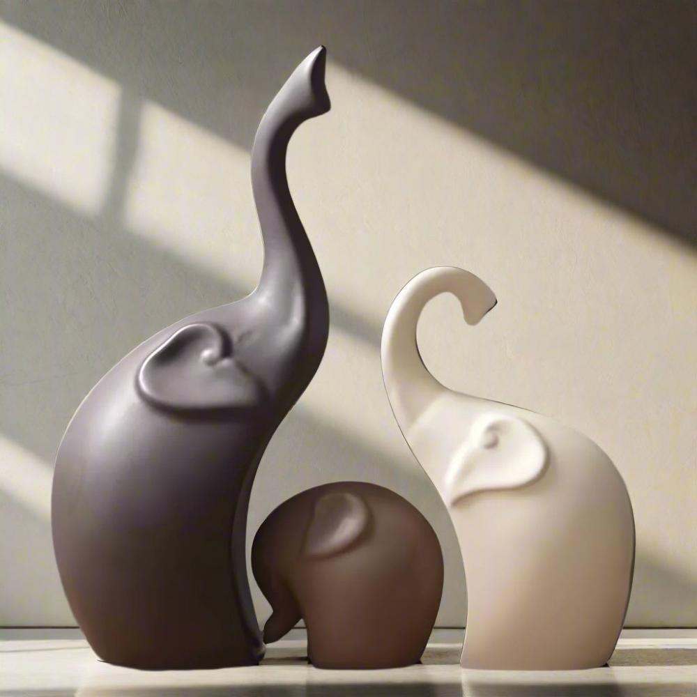 Tranquil Essence | Moderne Elefantenskulpturen