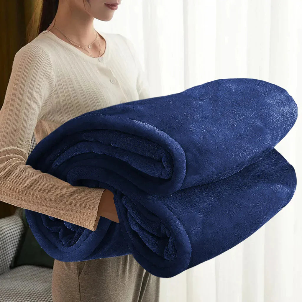 Kuschelige Fleece-Decke für alle Jahreszeiten