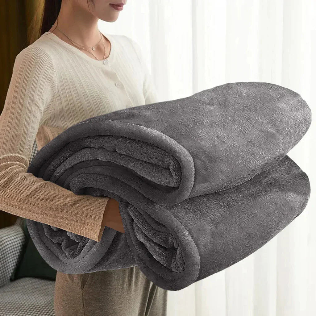 Kuschelige Fleece-Decke für alle Jahreszeiten