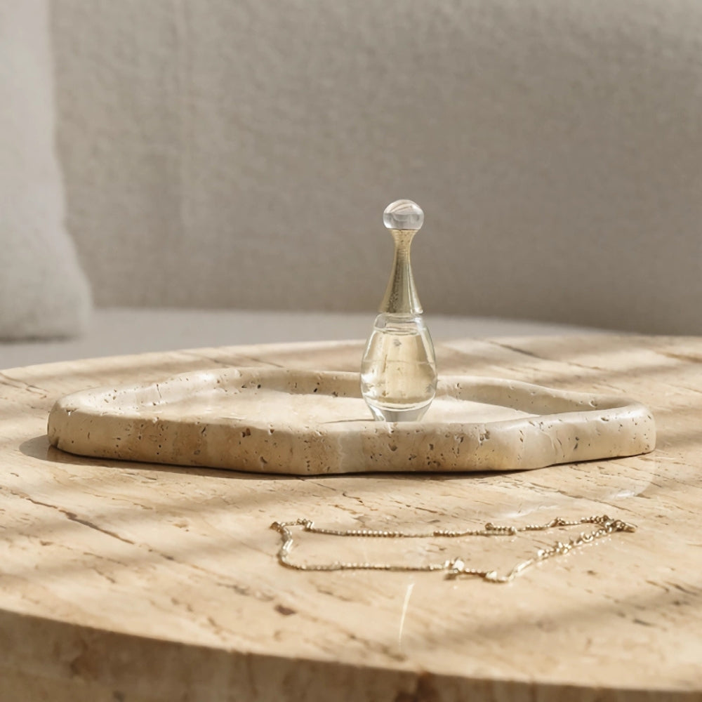 StoneAura | Elegante Schmuckablage aus Naturstein