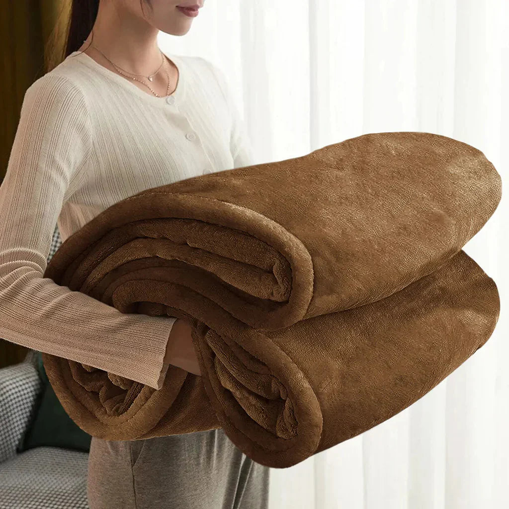 Kuschelige Fleece-Decke für alle Jahreszeiten