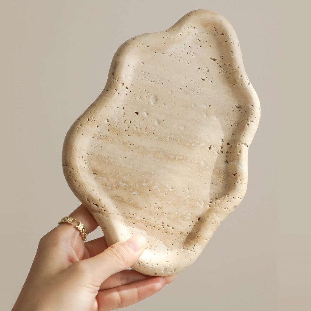StoneAura | Elegante Schmuckablage aus Naturstein